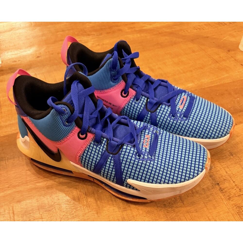 Nike LeBron Witness 7 Hyper Royal Pink James Men’s 10.5
